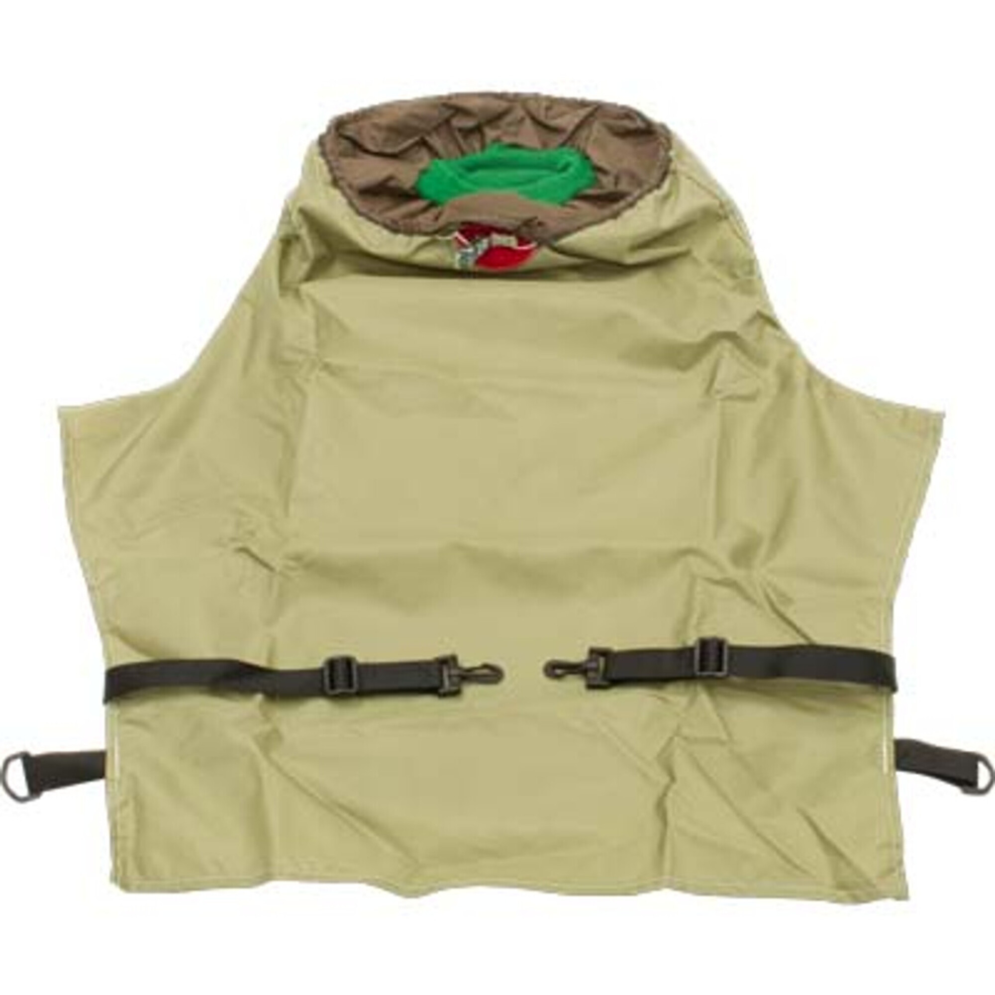 Bullard Nylon Cape with Snap Hooks — 28in., Tan, Model# 46VX
